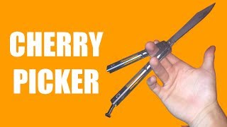 Balisong Tutorial  Cherrypicker  Advanced 14 [upl. by Ettennan768]