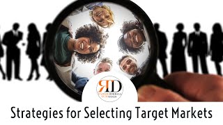 Strategies for Selecting Target Markets  Target Market  Marketing Strategy [upl. by Gunilla]