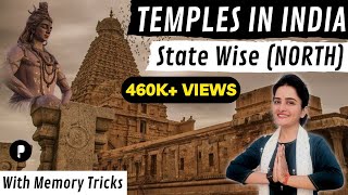 Temples in India  North India  Indian Art amp Culture  Memory Tricks by Maam Richa  Lecture 1 [upl. by Moise749]