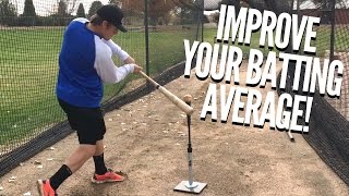 The Top 3 Baseball Hitting Drills to Improve Batting Average [upl. by Wanonah]