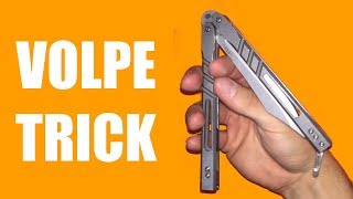 Balisong Tutorial  Volpe Trick  Advanced 105 [upl. by Enywtna]