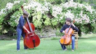 Cello v Bass Minuets I amp II in G Major [upl. by Alurta]