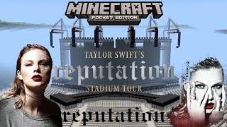 TAYLOR SWIFT  REPUTATION STADIUM TOUR 🐍 MINECRAFT STAGE CONCERT DOWNLOAD [upl. by Frasco448]