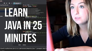 Learn Java in 25 minutes  Java Tutorial for Beginners [upl. by Lechar]