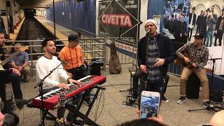 Linkin Park  Burn It Down  Crawling live Grand Central Station 2017 [upl. by Liliane384]