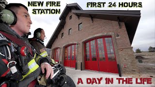 First 24 Hours in a New Fire Station  A Day in the Life [upl. by Gerrald]