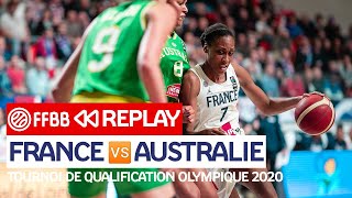 MATCH COMPLET FranceAustralie  TQO Féminin 2020 [upl. by Ymerej]