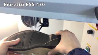 Fioretto Blake Bottom Sole Lockstitch Machine ESS 430 [upl. by Fendig]