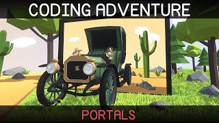 Coding Adventure Portals [upl. by Garek286]