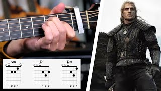 TOSS A COIN TO YOUR WITCHER Guitar Lesson Tutorial How to play [upl. by Eitsyrc56]