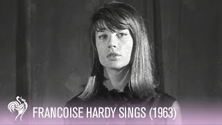 Francoise Hardy Sings 1963  Vintage Fashion [upl. by Tiersten547]