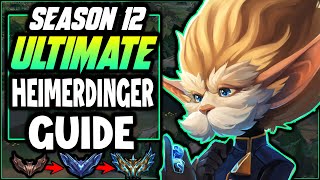 The ULTIMATE Heimerdinger Guide  League of Legends Season 12 [upl. by Atekan]