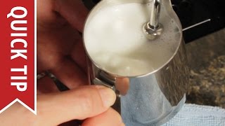 How to AutoFroth Milk for Lattes [upl. by Peih262]