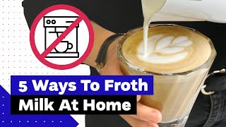 How To Froth Milk At Home Best Milk Frothers Review [upl. by Reginald]