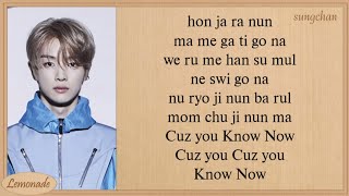 NCT U  Know Now Easy Lyrics [upl. by Hertzog757]