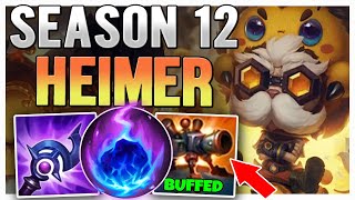 SEASON 12 HEIMERDINGER SUPPORT GUIDE [upl. by Naelcm]