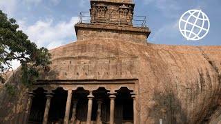 Monuments at Mahabalipuram  Tamil Nadu India Amazing Places 4K [upl. by Ddahc]