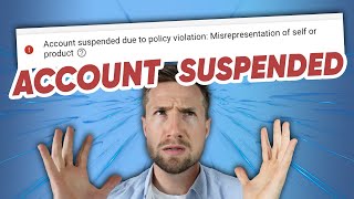 How to Fix Misrepresentation Suspension in Google Merchant Center [upl. by Olmstead]