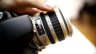 Canon 2485mm f3545 USM lens review with samples full frame and APSC [upl. by Salomi]