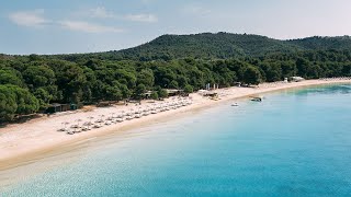 Skiathos  An island of radiant blues amp greens [upl. by Chema]