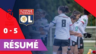 Résumé Reims  OL féminin  Coupe de France  Olympique Lyonnais [upl. by Adali]